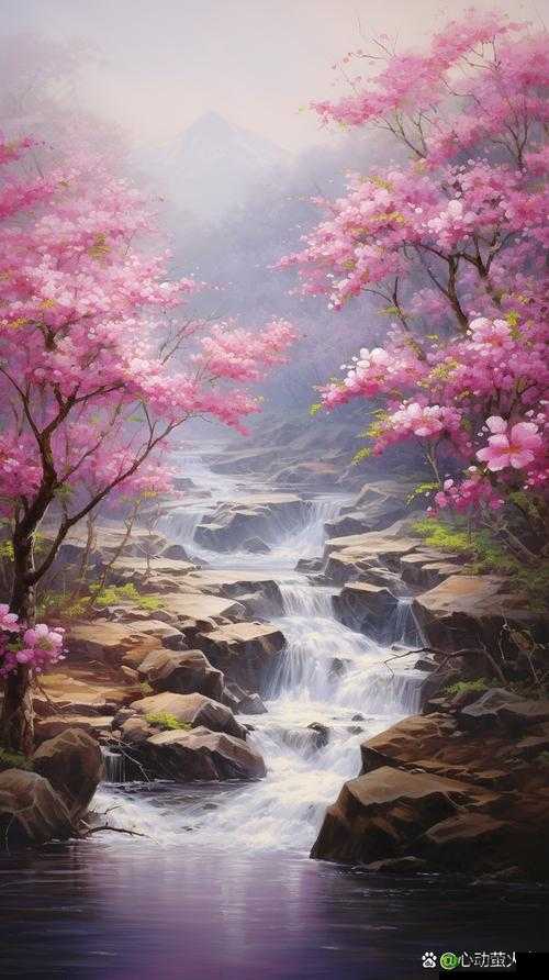 桃花洞口已是溪水潺潺：那如诗如画的绝美风景