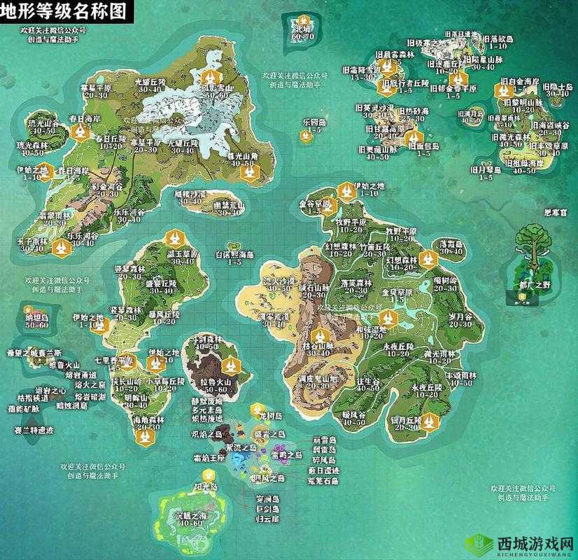 创造与魔法游戏地图全攻略，深入解析各岛屿特色与优劣对比
